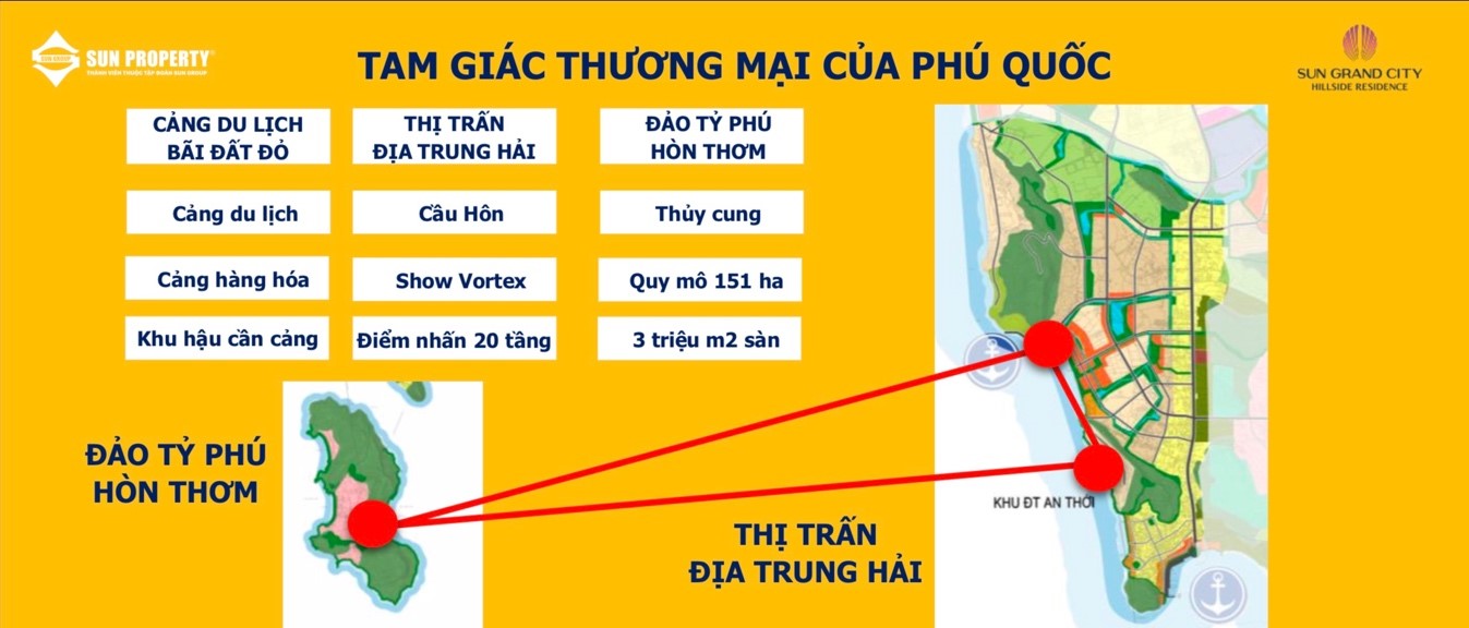 tam giác thương mại tại căn hộ hillside risedence